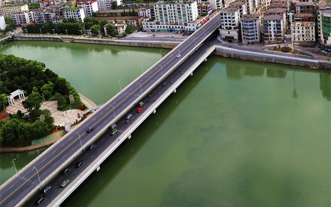 宜春市明月大桥改建及引道工程 宜春市明月大桥改建及引道工程