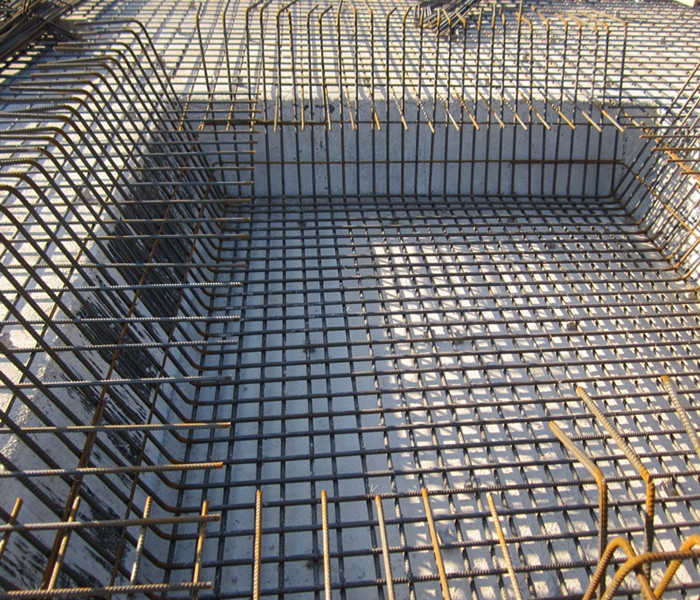 南昌市建筑设计研究院总部办公大楼工程地下室底板钢筋绑扎3 南昌市建筑设计研究院总部办公大楼工程地下室底板钢筋绑扎3